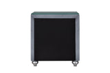 Cameo Gray Nightstand by Crown Mark at Eve Furniture