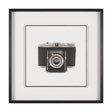 Camera by Deborah Revell Hand Embelished Framed Art Print Matted under Glass by Mercana at Eve Furniture