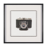 Camera by Deborah Revell Hand Embelished Framed Art Print Matted under Glass by Mercana at Eve Furniture