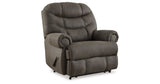 Camera Time Gunmetal Recliner by Ashley at Eve Furniture