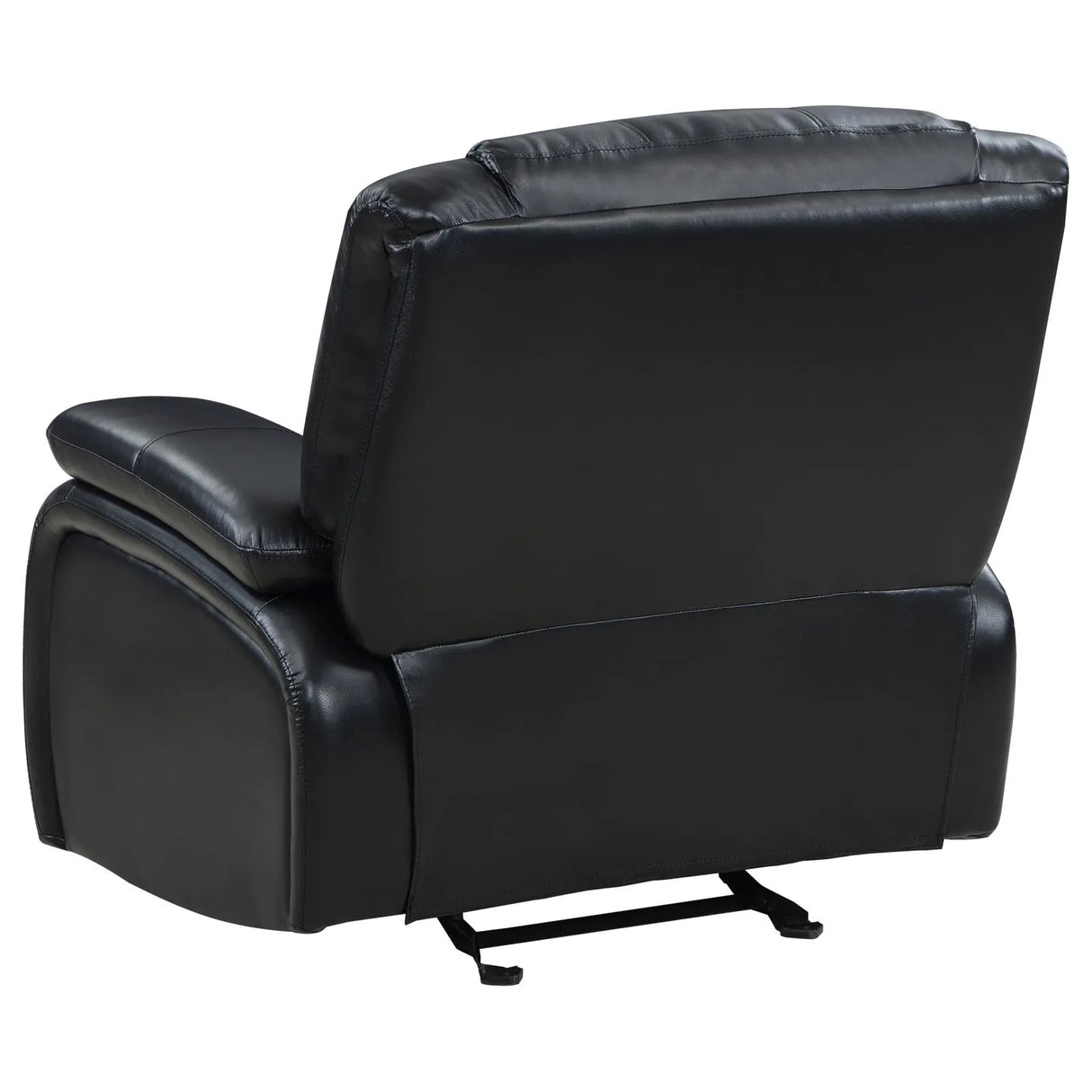 Camila Black Upholstered Manual Reclining Living Room Set by Coaster at Eve Furniture