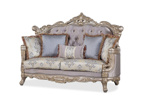 Camila Silver Living Room Set by Cosmos Furniture at Eve Furniture