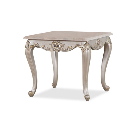 Camila Silver Living Room Set by Cosmos Furniture at Eve Furniture