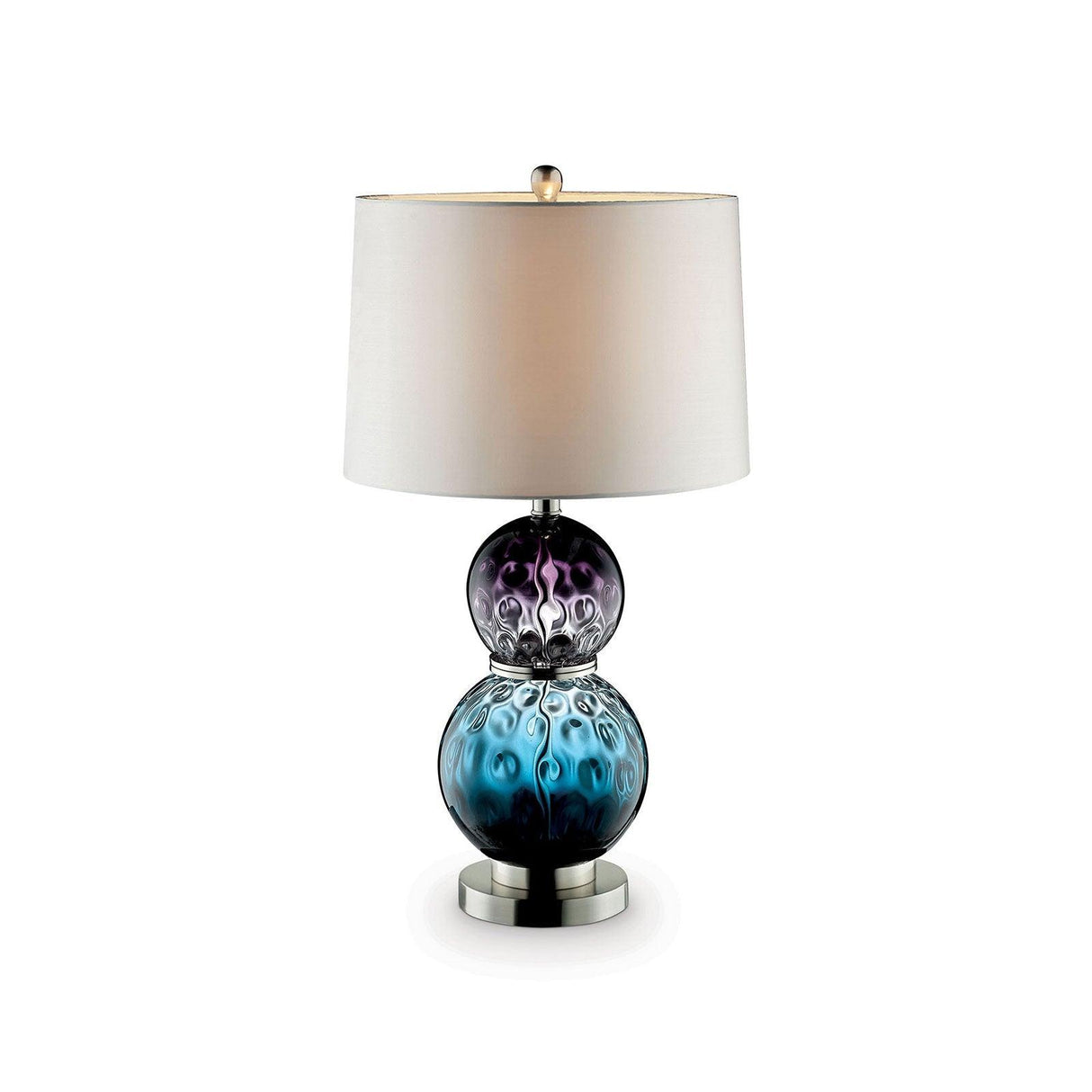 Camila Purple/Blue Table Lamp by Furniture of America at Eve Furniture