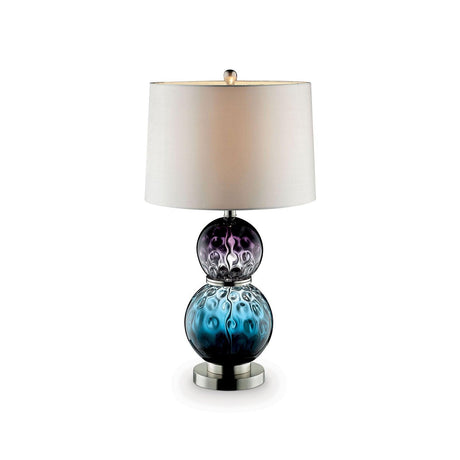 Camila Purple/Blue Table Lamp by Furniture of America at Eve Furniture