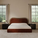 Camilla Chestnut King Bed by MOES at Eve Furniture