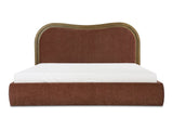 Camilla Chestnut King Bed by MOES at Eve Furniture