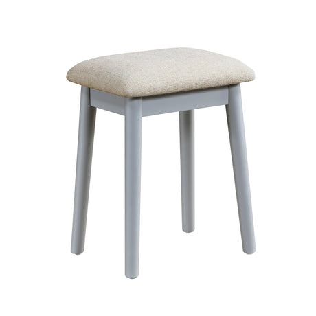 Camilla Gray Vanity Dressing Table with Mirror and Stool by Homelegance at Eve Furniture