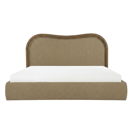 Camilla Green/Dark Brown King Bed by MOES at Eve Furniture