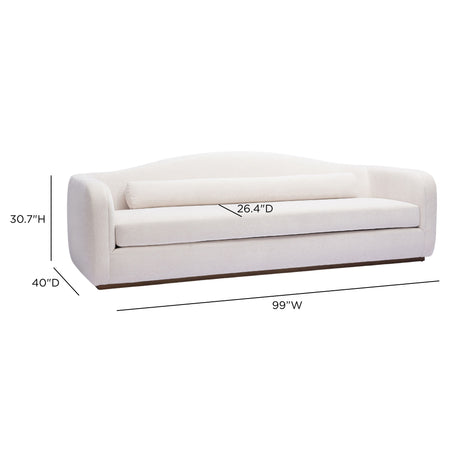 Camille 99" Sofa by TOV Furniture at Eve Furniture