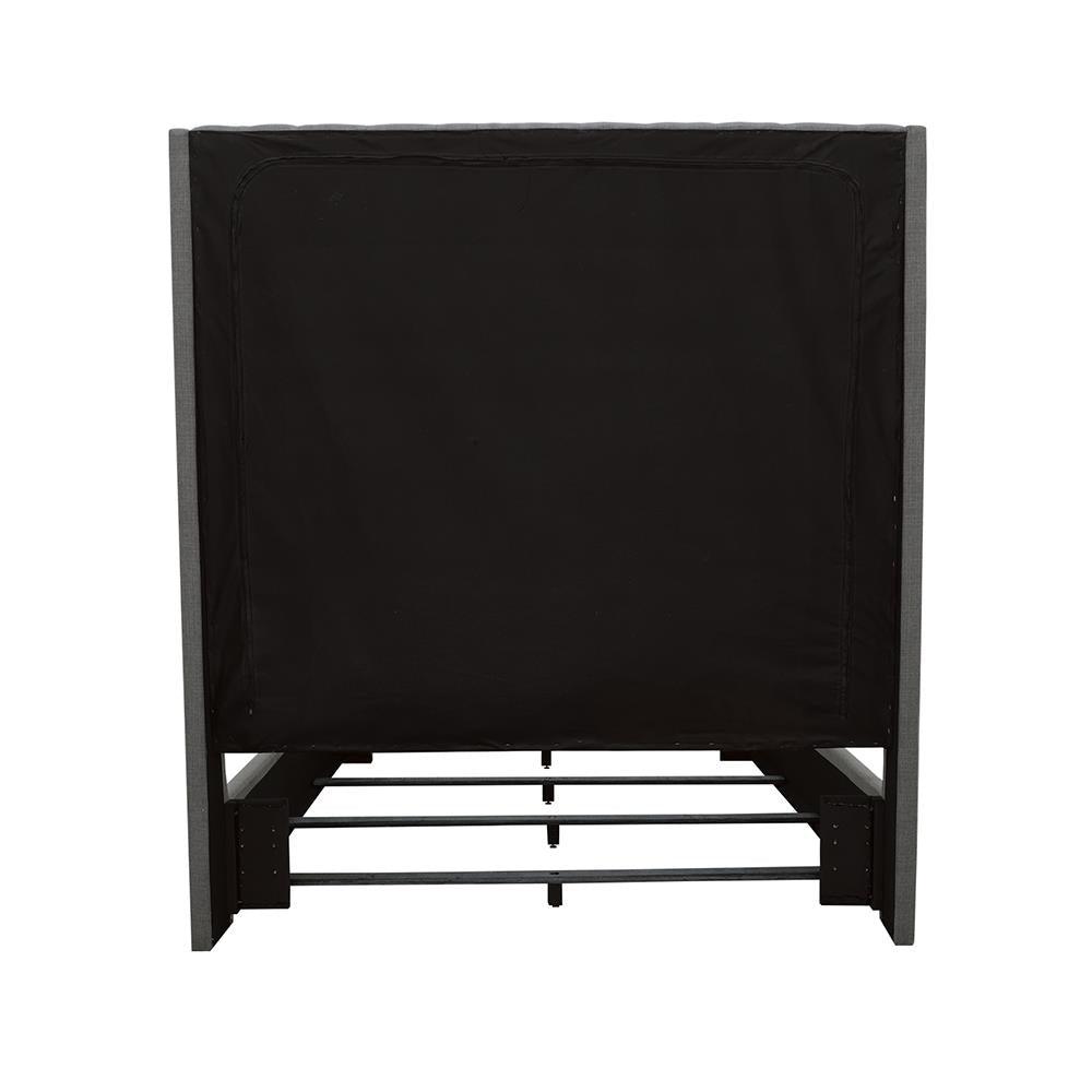 Camille Gray Queen Button Tufted Bed by Coaster at Eve Furniture