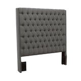 Camille Gray Queen Button Tufted Bed by Coaster at Eve Furniture
