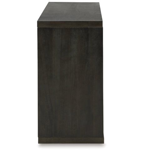 Camlett Brown Console Sofa Table by Ashley at Eve Furniture