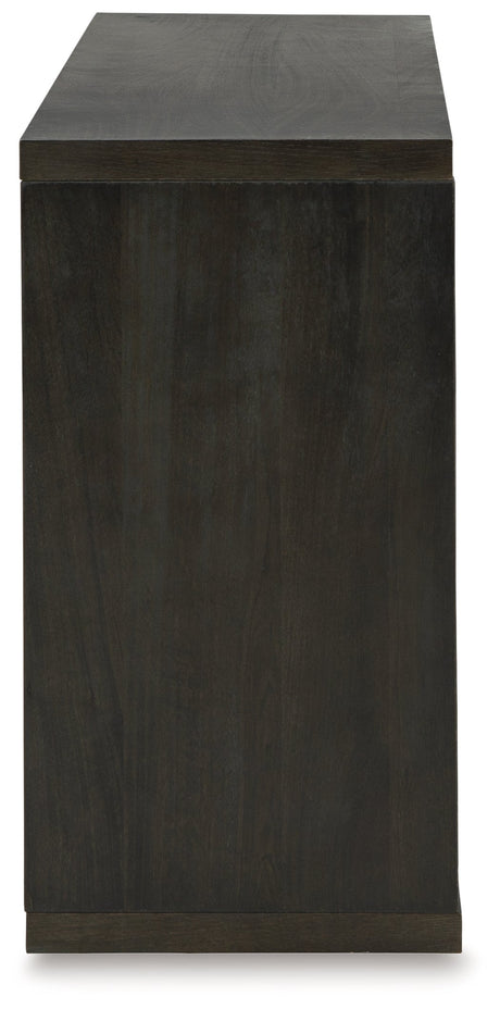 Camlett Brown Console Sofa Table by Ashley at Eve Furniture