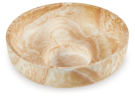 Cammen Tan/White Bowl