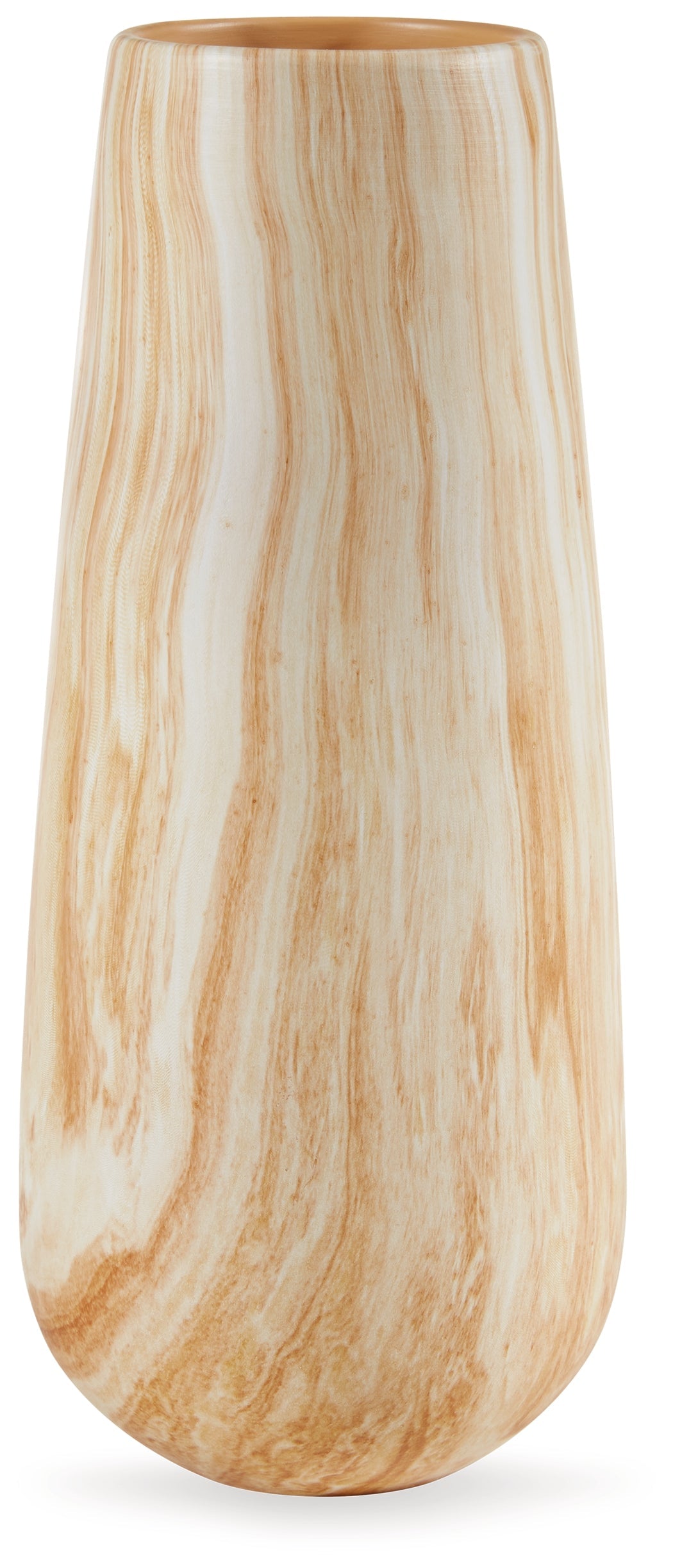 Cammen Tan/White Vase