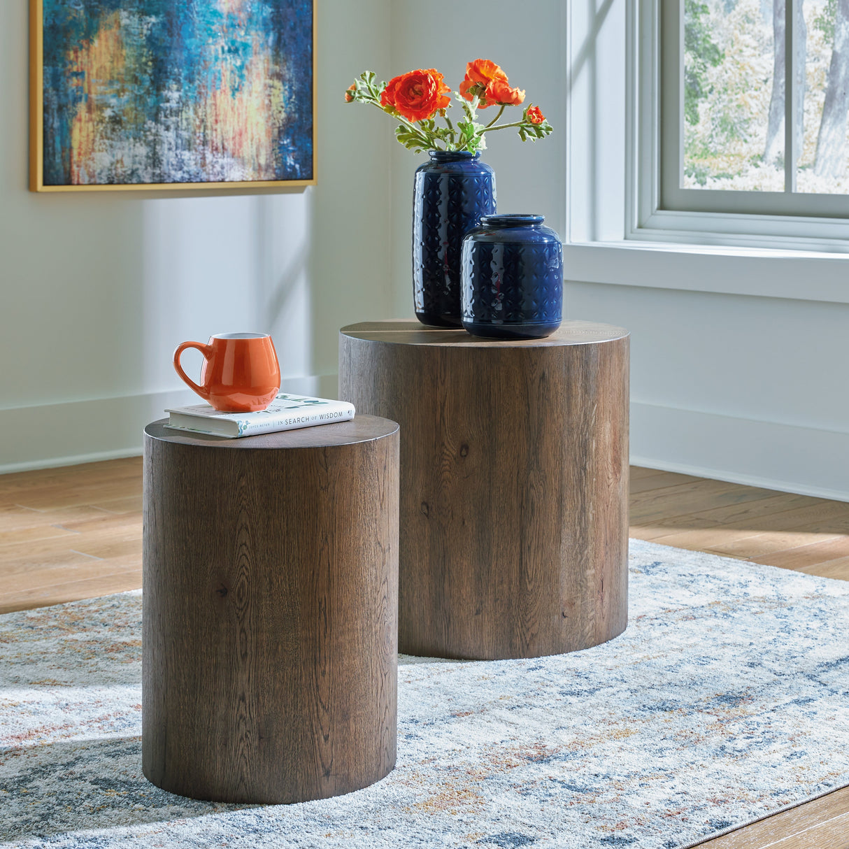 Cammund Brown Accent Table