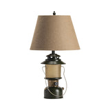 Camp Lantern Green Table Lamp & Nightlight (Set of 2) by Crestview at Eve Furniture