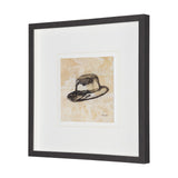 Campaign by Mercana Studio Hand-Embellished Textured Framed Artwork Matted Under Glass by Mercana at Eve Furniture