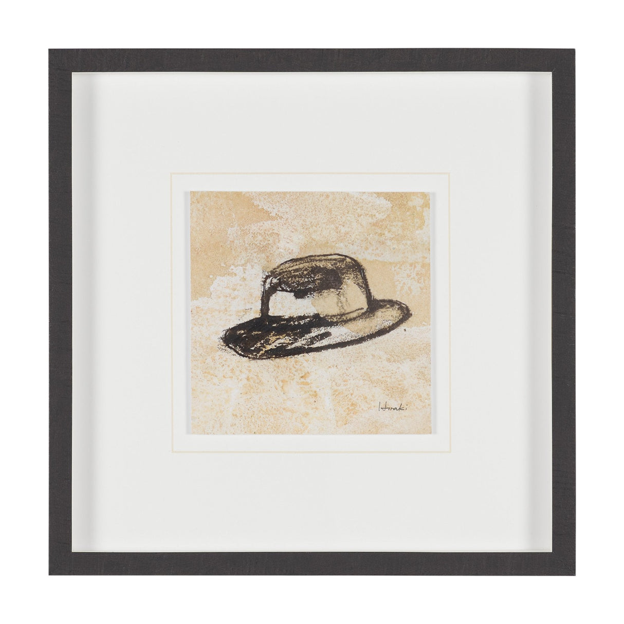 Campaign by Mercana Studio Hand-Embellished Textured Framed Artwork Matted Under Glass by Mercana at Eve Furniture