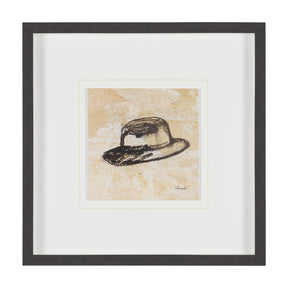Campaign by Mercana Studio Hand-Embellished Textured Framed Artwork Matted Under Glass by Mercana at Eve Furniture