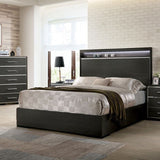 Camryn Warm Gray 5-Piece Queen Bedroom Set by Furniture of America at Eve Furniture