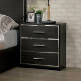 Camryn Warm Gray 4-Piece Queen Bedroom Set by Furniture of America at Eve Furniture
