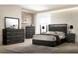 Camryn Warm Gray 4-Piece Queen Bedroom Set by Furniture of America at Eve Furniture