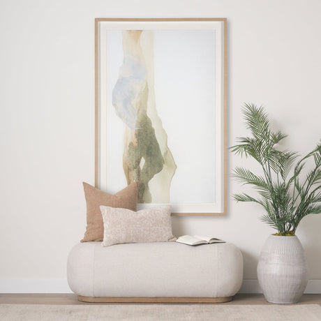 Can you Feel the Peace by Ira Havuka a Hand Embelished Textured Framed Art Print Matted under Glass by Mercana at Eve Furniture