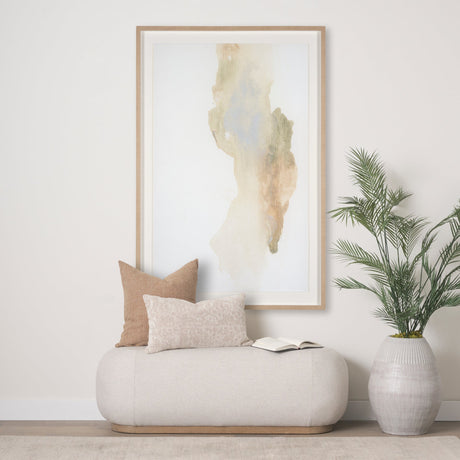 Can you Hear the Peace by Ira Havuka a Hand Embellished Textured Framed Art Print Matted under Glass by Mercana at Eve Furniture