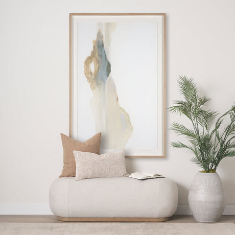 Can you See the Peace by Ira Havuka a Hand Embellished Textured Framed Art Print Matted under Glass by Mercana at Eve Furniture