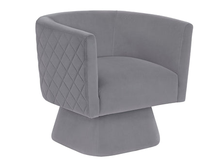 Candace Gray Swivel Chair by Homelegance at Eve Furniture