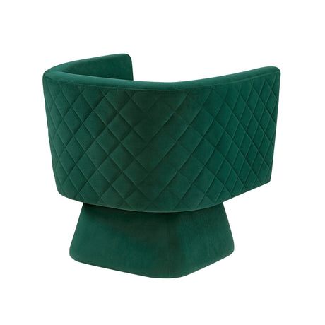 Candace Green Swivel Chair by Homelegance at Eve Furniture
