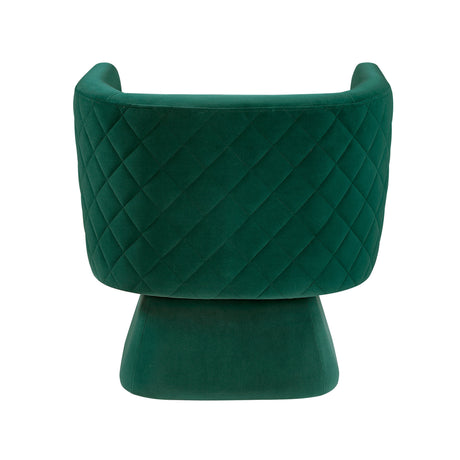 Candace Green Swivel Chair by Homelegance at Eve Furniture
