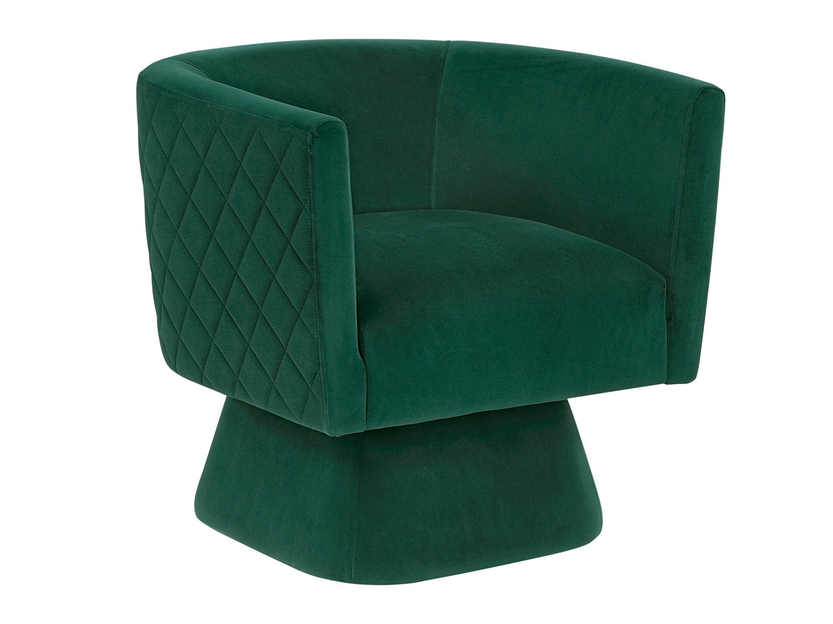 Candace Green Swivel Chair by Homelegance at Eve Furniture