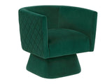 Candace Green Swivel Chair by Homelegance at Eve Furniture