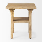 Candace Light Wood Bridge Accent Table by Mercana at Eve Furniture