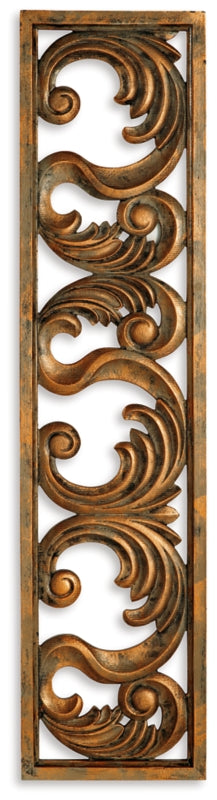 Candelario Natural Wall Decor by Ashley at Eve Furniture