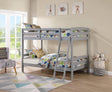 Candice Gray Twin/Twin Bunk Bed by Furniture of America at Eve Furniture