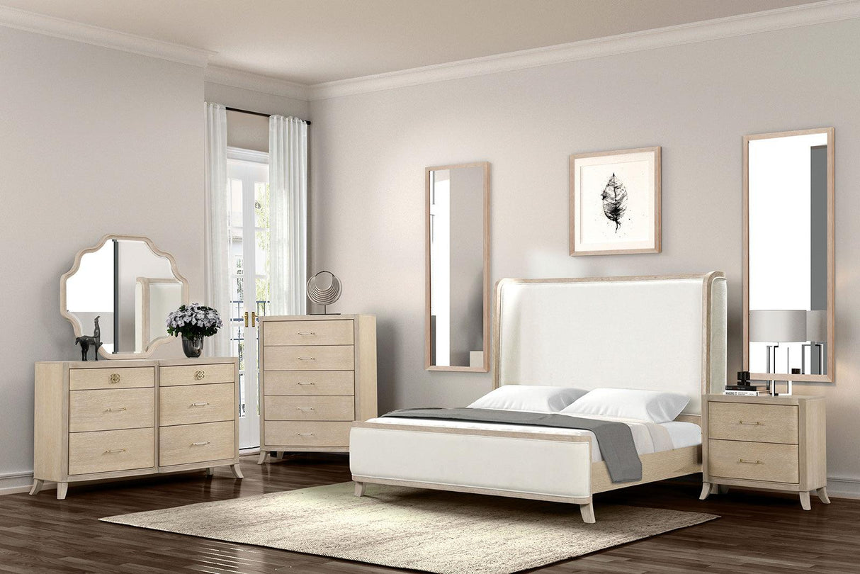 Candra Natural Oak Chest by Furniture of America at Eve Furniture