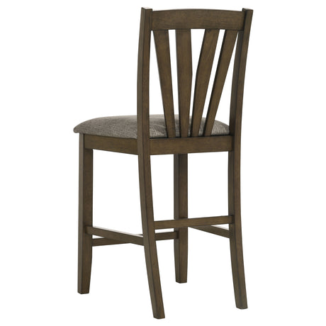 Canfield Brown 5-Piece 47-inch Counter Height Dining Set by Coaster at Eve Furniture