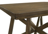 Canfield Brown Square Counter Height Dining Table by Coaster at Eve Furniture