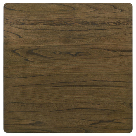 Canfield Brown Square Counter Height Dining Table by Coaster at Eve Furniture