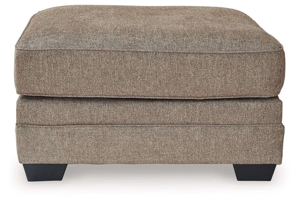 Cannonbrook Nutmeg Oversized Accent Ottoman