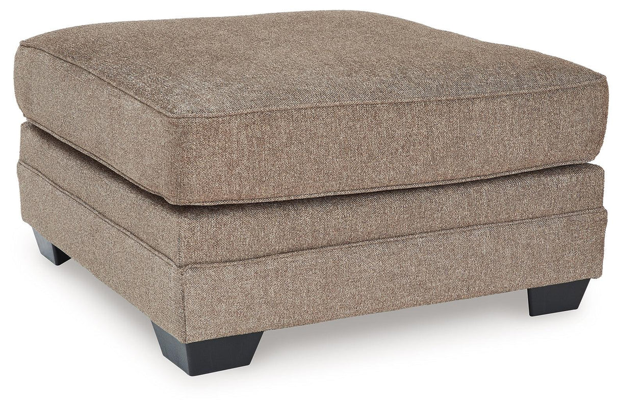 Cannonbrook Nutmeg Oversized Accent Ottoman by Ashley at Eve Furniture