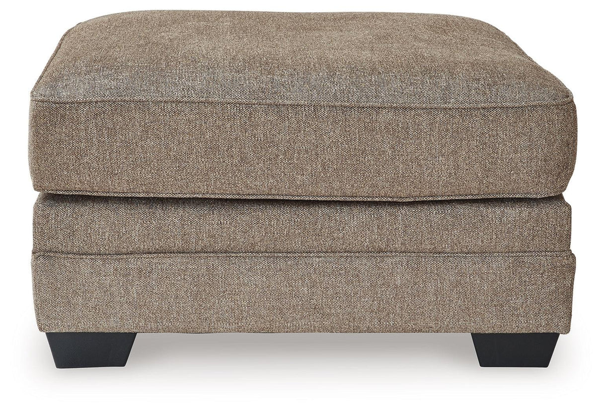 Cannonbrook Nutmeg Oversized Accent Ottoman by Ashley at Eve Furniture