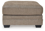 Cannonbrook Nutmeg Oversized Accent Ottoman by Ashley at Eve Furniture