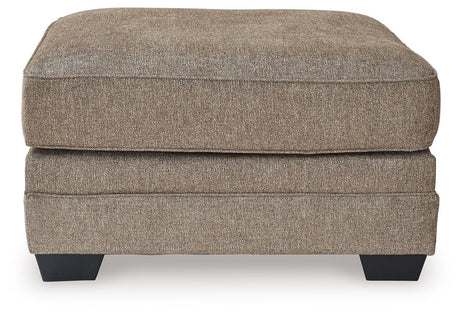 Cannonbrook Nutmeg Oversized Accent Ottoman by Ashley at Eve Furniture