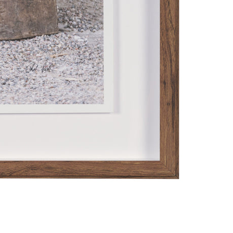 Canoe Paddles by Deborah Revell Hand Embelished Framed Art Print Matted under Glass by Mercana at Eve Furniture