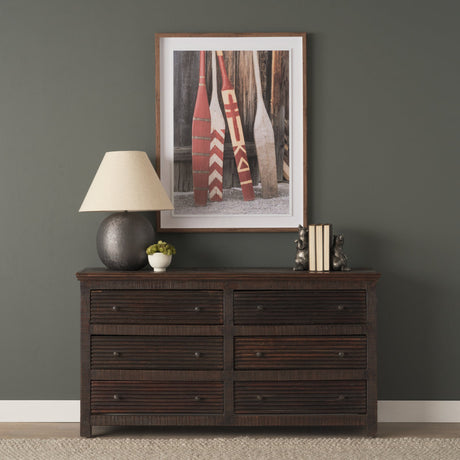 Canoe Paddles by Deborah Revell Hand Embelished Framed Art Print Matted under Glass by Mercana at Eve Furniture